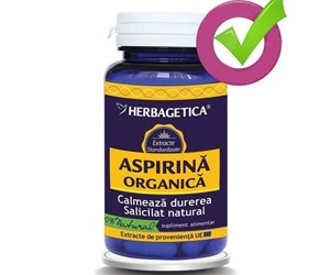 aspirina organica herbagetica capsule