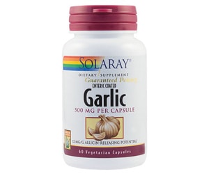 garlic capsule usturoi solaray