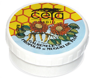 Unguent cu propolis, galbenele si muguri de plop